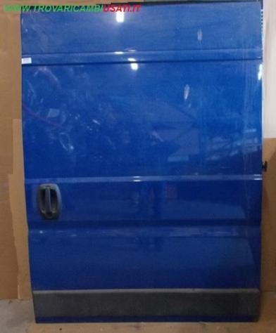PORTA POST.SX. BLU PASTELLO CHIUSA 196 x 140 - FIAT DUCATO (250-2J/4X) 999-U49844 Carrozzeria Lamierati esterni Porte Porta post. sx. CITROEN - JUM