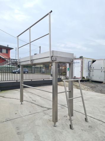 soppalco per ispezione macchinari usato - Foto 2