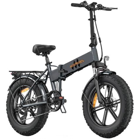 HillMiles Fat Bike Pieghevole 250W 48V NUOVO - Foto 2