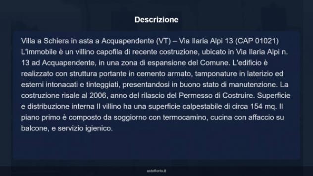 Immobile in asta di 154 m² con più di 5 locali e box auto in vendita a Acquapendente - Foto 17
