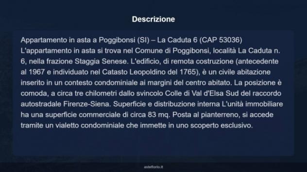 Immobile in asta di 83 m² in vendita a Poggibonsi - Foto 9