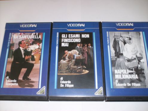 videocassette e. de filippo - Foto 2