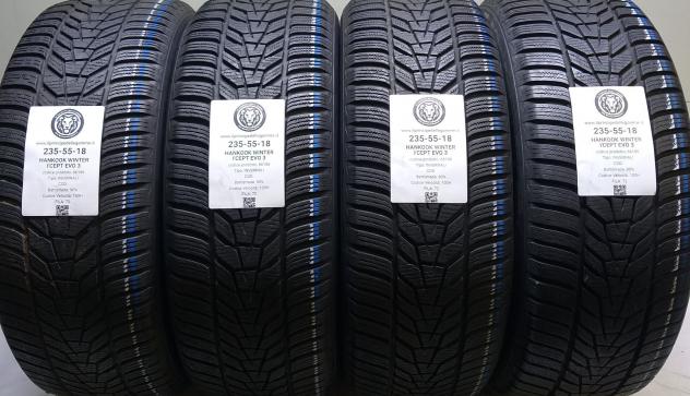 4 GOMME 235 55 18 HANKOOK A66186