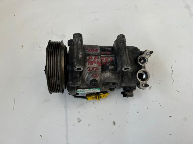 COMPRESSORE A/C PEUGEOT 207 1° Serie 11451109762 diesel 1.4 (0609)