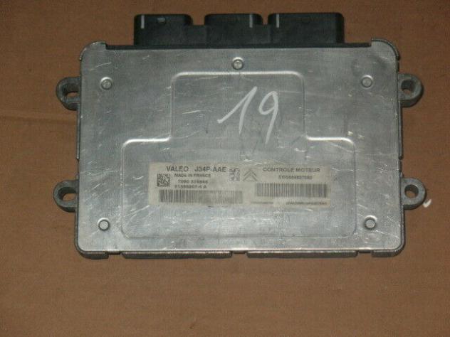 9664637080 ECU CITROEN PEUGEOT VALEO J34P-AAE SW 9664637080 HW 9655883280