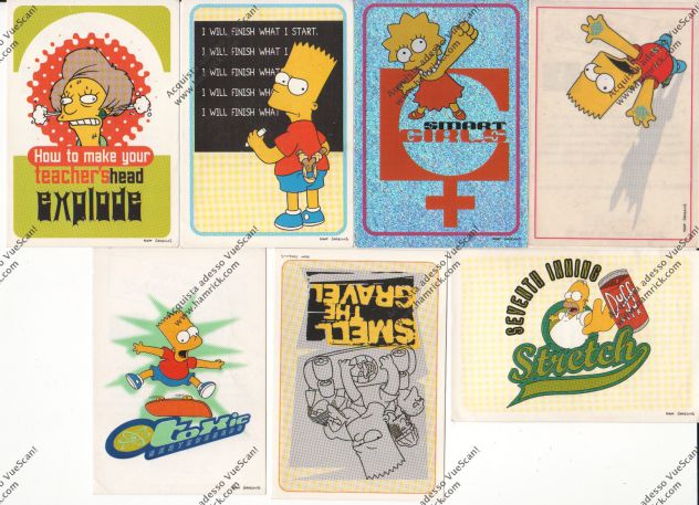 N° 42 FIGURINE PANINI THE SIMPSONS 2000 -