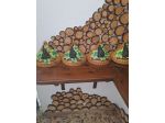 Plafoniere in terracotta realizzate a mano