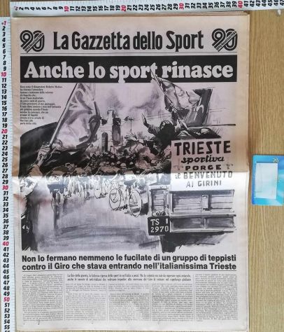Foto cartolina (postcard) Squadra Ciclistica Termozeta - DEI anno 1963 - Foto 6