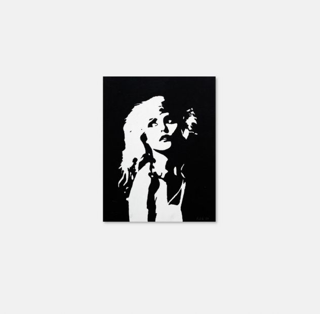 Quadro Blondie dipinto a mano pop art Debbie Harry - Foto 2