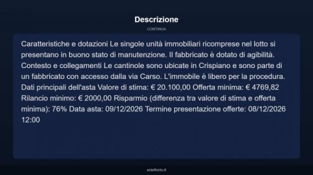 Immobile in asta di 59 m² in vendita a Crispiano - Foto 4