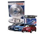 Set Freni Anteriori Bosch per Renault Clio IV Dischi e Pastiglie