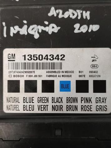 CENTRALINA COMFORT OPEL Insignia S. Wagon 13504342 F00HJ00551 diesel 1956 (0817) - Foto 2