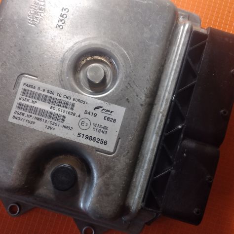 Centralina Motore FPT Fiat Panda 3^ 0.9 BZ 8GSW.MP 51986256 HW612 - Foto 2