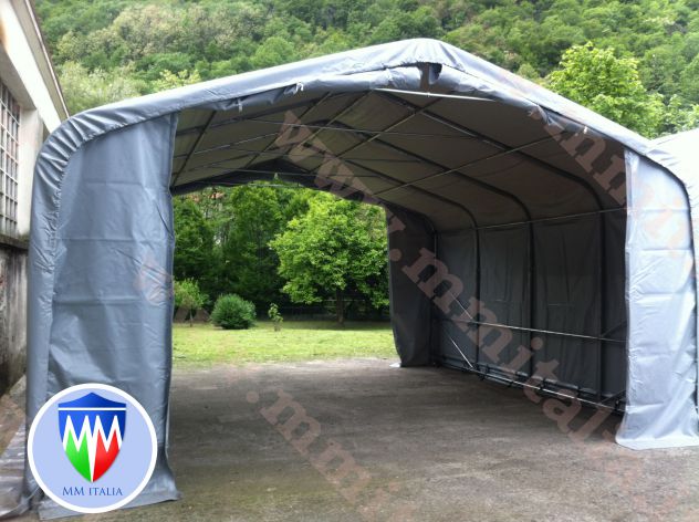 Tendoni per magazzino in Pvc 5 x 10 x 3,6 , Tunnel a Novara - Foto 4