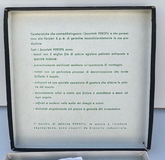 Perofil Fazzoletti Anni 60 / 70 - Foto 2