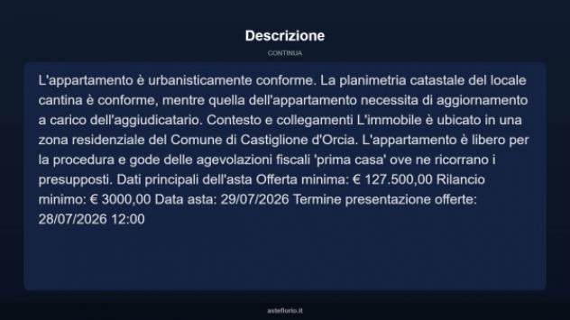 Immobile in asta di 123 m² in vendita a Castiglione d'Orcia - Foto 7