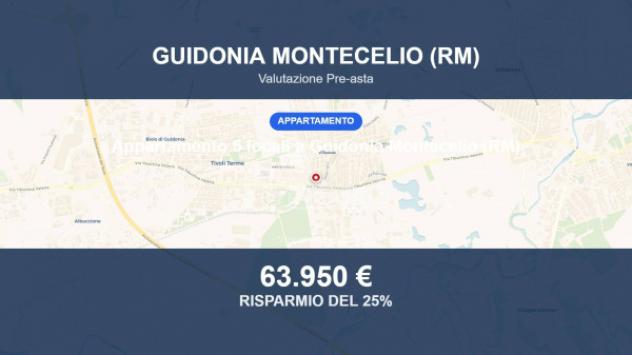 Immobile in asta di 100 m² in vendita a Guidonia Montecelio