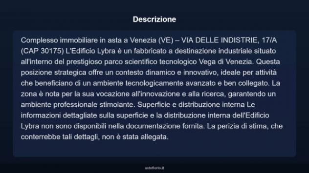 Immobile in asta di 1200 m² in vendita a Venezia - Foto 3