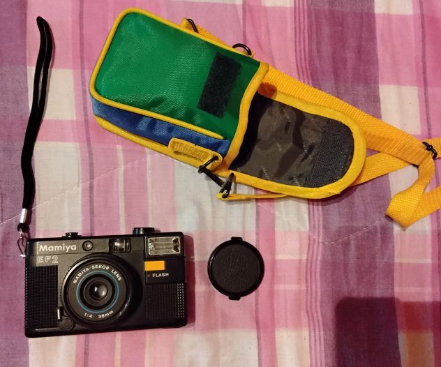 Fotocamera analogica compatta Mamiya EF2 con obiettivo Mamiya-Sekor 38mm f/4. - Foto 4