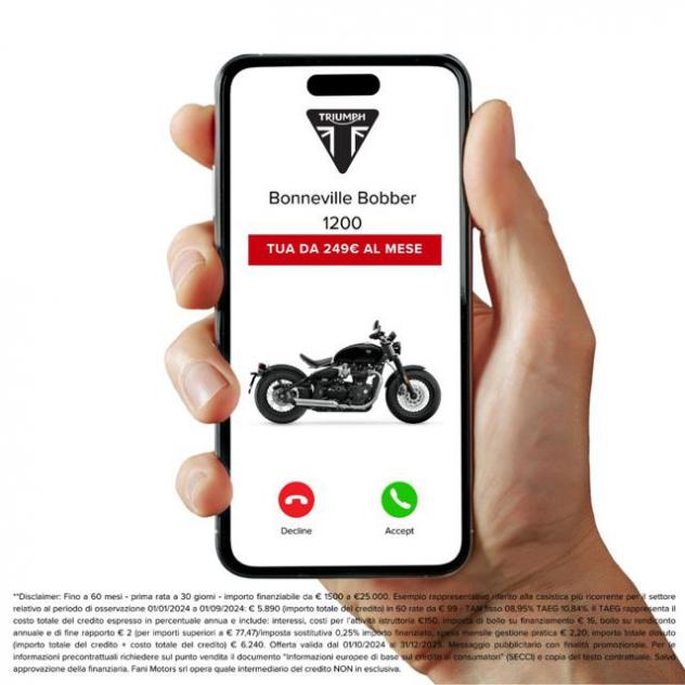 TRIUMPH Bonneville Bobber - rif. 23905845 - Foto 3
