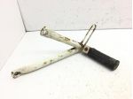 HONDA XL L 200 PEDANA POSTERIORE SINISTRA E SUPPORTO 1989