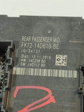 CENTRALINA PORTA POSTERIORE SX JAGUAR XE Serie (X760) FK72-14D619-BE 204DTA (15) - Foto 2