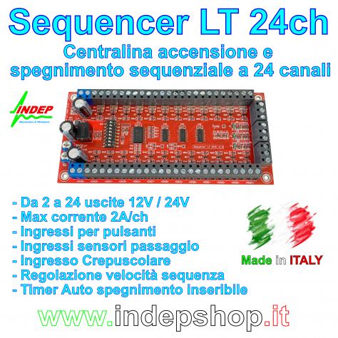 illuminazione luci sequenziali scale sentieri corridoi - Foto 2