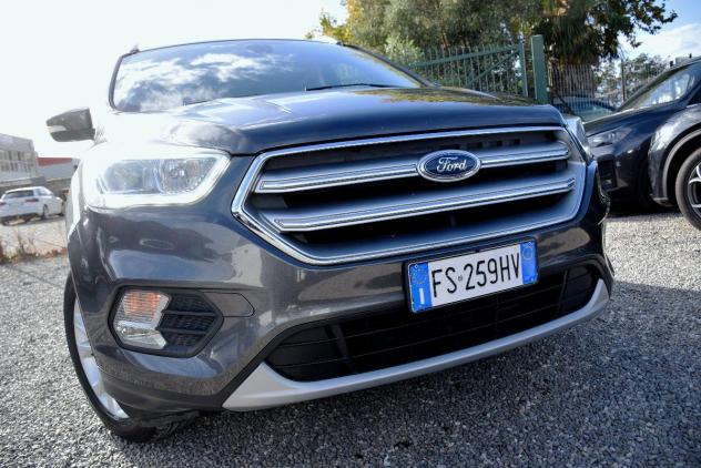FORD Kuga 1.5 TDCI 120CV 6m SS 2WD Titanium - NAVI - CRUISE - BT - SENSORI - PELLE - LED - RETROCAMERA - Foto 9