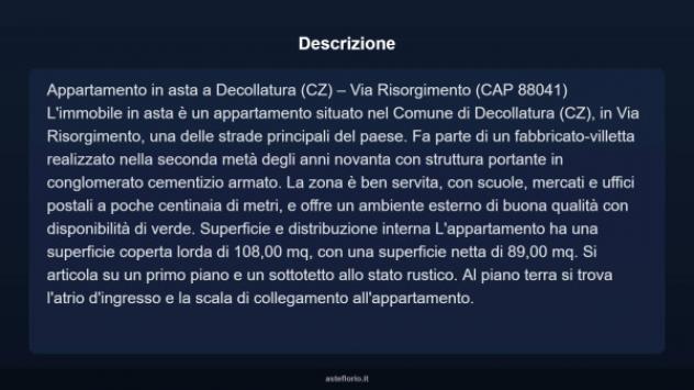 Immobile in asta di 108 m² in vendita a Decollatura - Foto 14