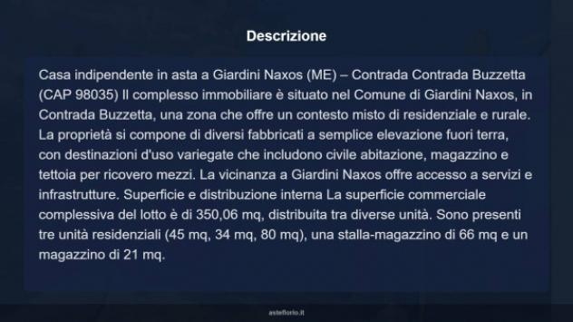 Immobile in asta di 350 m² in vendita a Giardini-Naxos - Foto 14