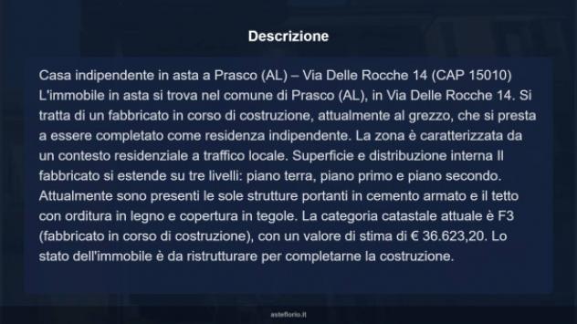 Immobile in asta di 150 m², box auto in vendita a Prasco - Foto 8