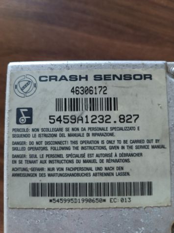 Centralina Airbag fiat coupe cod: 46306172 - Foto 4