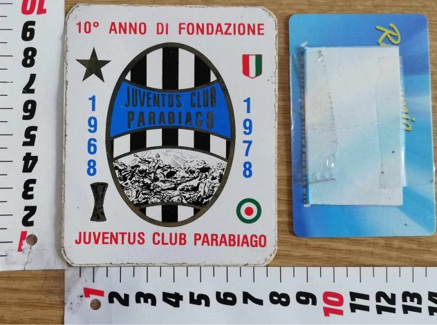 Polsiera/polsino (sweatband) Juventus, vintage anni 80 - Foto 7
