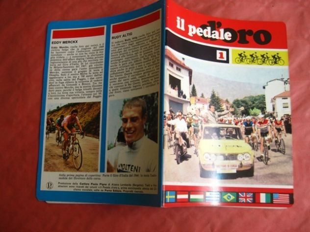 4 quaderni completi e non usati- Serie"IL PEDALE D'ORO" - Anni '70 - Foto 2