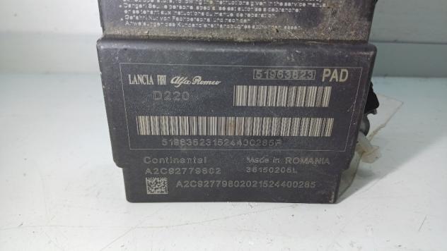 CENTRALINA AIRBAG FIAT Punto EVO 51963823 350A1000 (0912) - Foto 2
