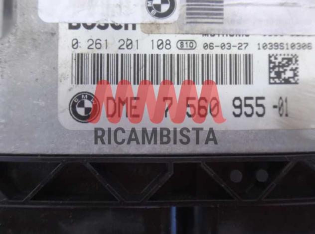 0261201108 7560955 BMW E90 320si centralina motore Bosch - Foto 2