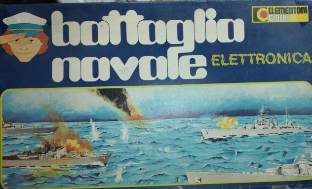 GIOCO DI SOCIETA' BATTAGLIA NAVALE ELETTRONICA DELLA CLEMENTONI ANNI 70