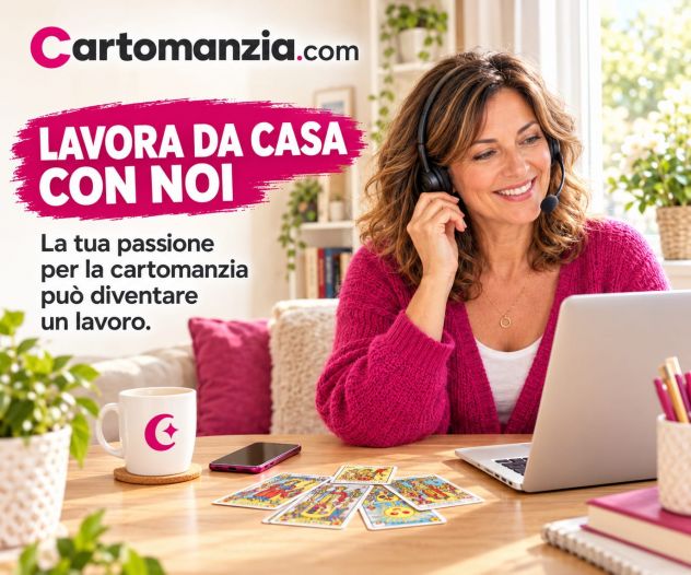 Lavora da casa: Centro di Cartomanzia cerca personale