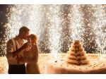 Noleggio Fontane Luminose Fredde Sparkular Stelle Scintillanti