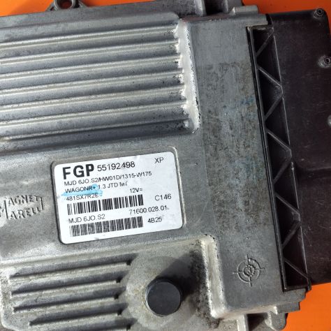ECU Suzuki Wagon R + 1.3 DDiS II FGP 55192498 MJD 6JO.S2 Centralina motore Suz