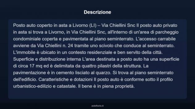 Immobile in asta di 17 m² in vendita a Livorno - Foto 4