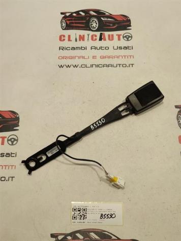 AGGANCIO CINTURA DI SICUREZZA ANT SX PEUGEOT 3008 Serie 9675539880 DV6C/9HD (0916)