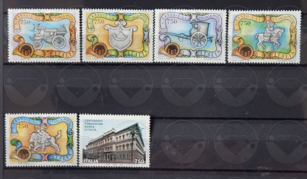 ITALIA 1990-1993 lotto di 57 francobolli - Foto 4