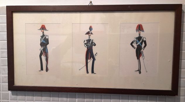 Stampa carabinieriin alta uniforme 47x24 - Foto 6