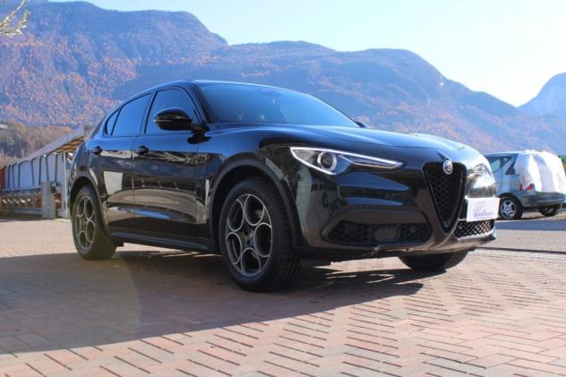 Alfa Romeo Stelvio 2.2 Turbodiesel 160cv VELOCE TETTO-H&K-PELLE - Foto 5