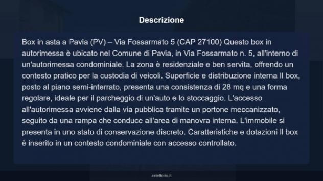 Immobile in asta di 28 m² in vendita a Pavia - Foto 6
