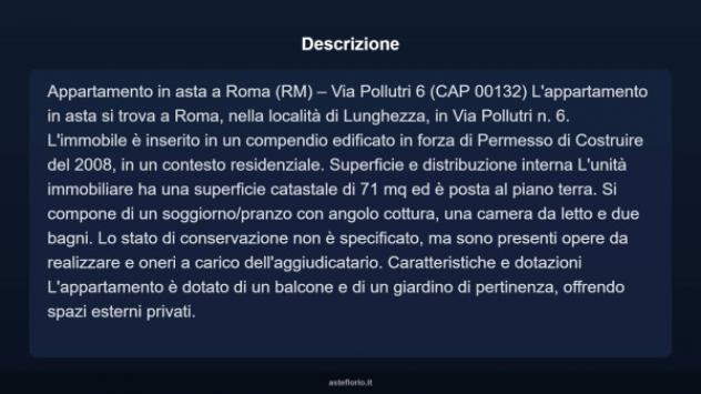 Immobile in asta di 71 m², box auto in vendita a Roma - Foto 11