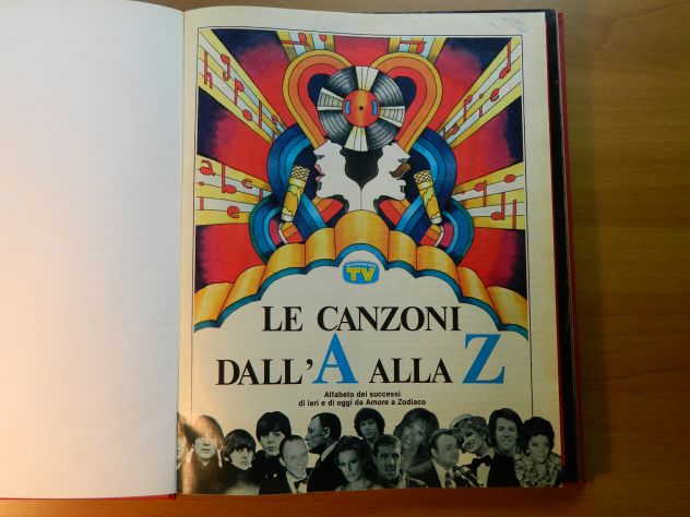 Le canzoni dall'A alla Z, TV sorrisi e canzoni