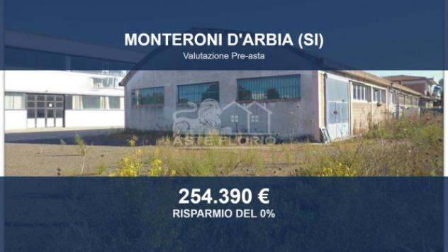 Immobile in asta di 507 m² in vendita a Monteroni d'Arbia