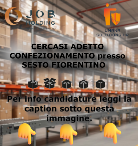 ADDETTE/I AL CONFEZIONAMENTO